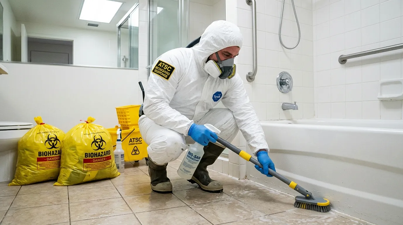 Decontamination equipment deployed for Blood Cleanup in Mahopac